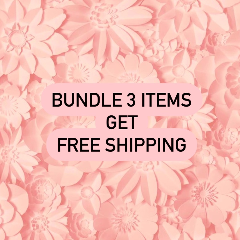 3 ITEMS = FREE SHIPPING